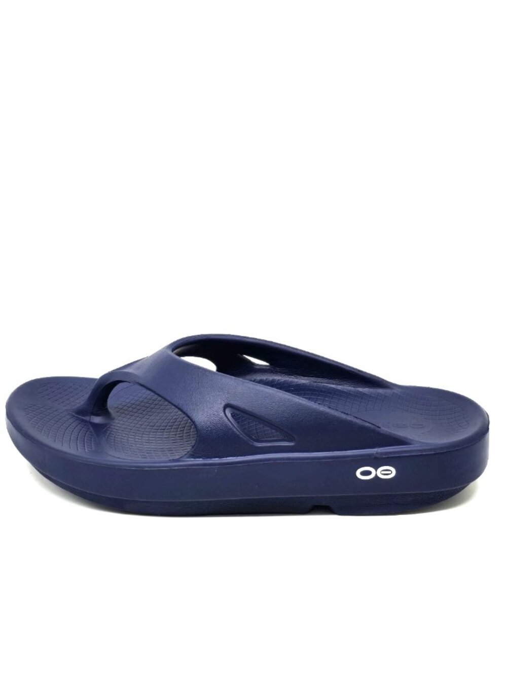 OOFOS Original Recovery Blue Flip Flop Thong Sandals Shoes Men's 6 Women's 8 - Picture 7 of 12